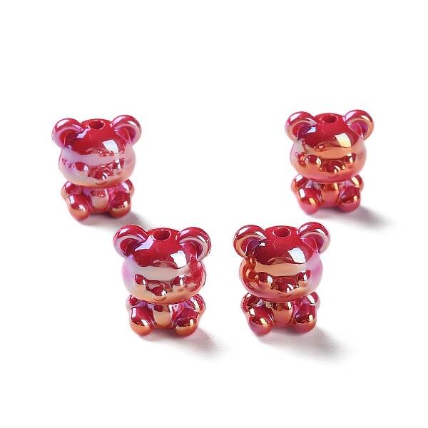 Opauqe UV Plating Acrylic Beads