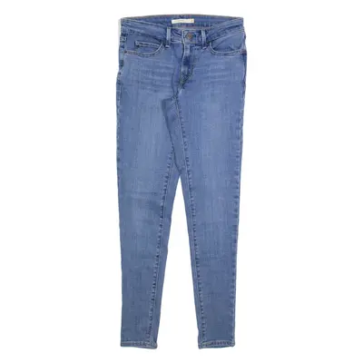 LEVI'S 711 Womens Jeans Blue Slim Skinny W25 L30