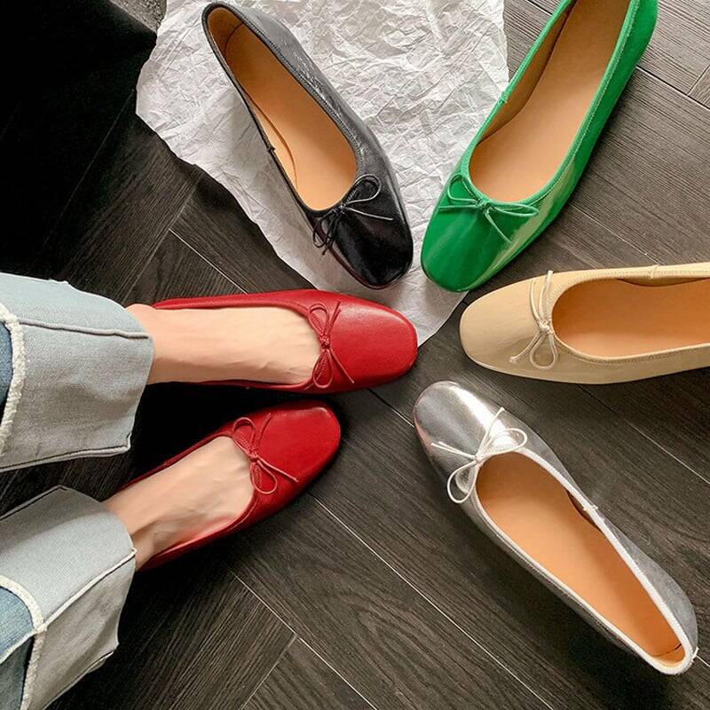 CHIKO Imoni Round Toe Block Heels Pumps Shoes