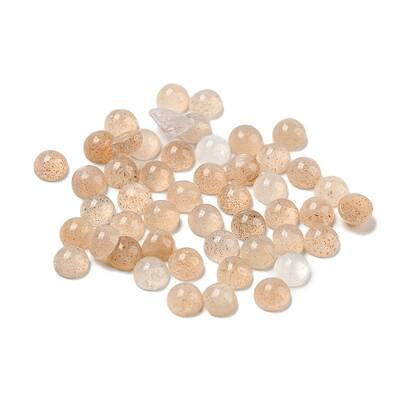 Natural Sunstone Gemstone Cabochons