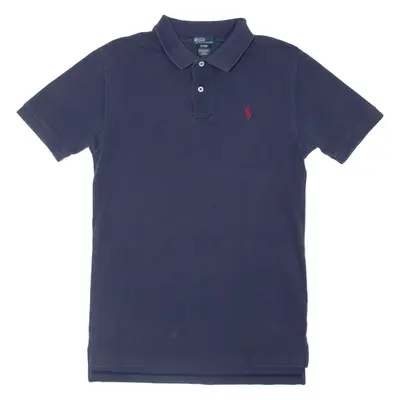 POLO RALPH LAUREN Size 20 Boys Polo Shirt Blue XL