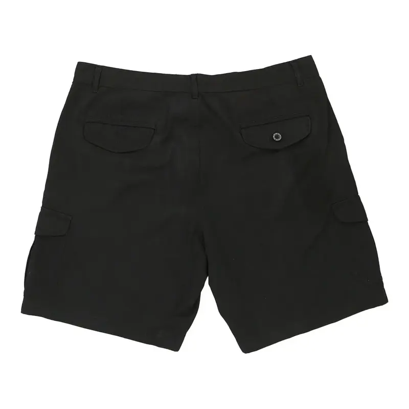 Kingfield Cargo Shorts - 38W 8L Black Cotton