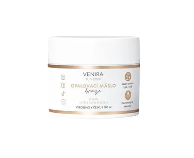 Venira Bronze Sun Butter with SPF 25 Fresh Tropical Fruit 100 ml