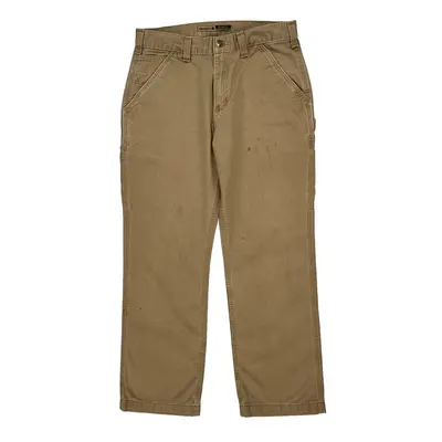 Carhartt Carpenter Trousers - 32W 29L Beige Cotton | Size: 32″ waist