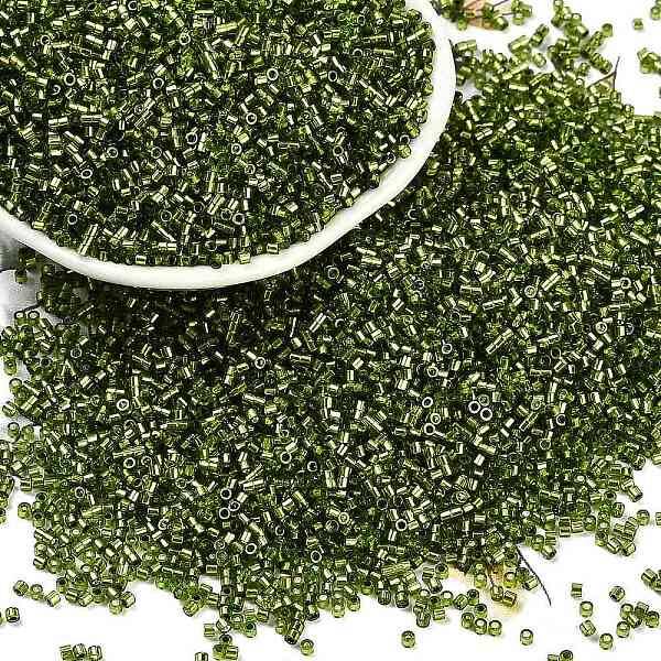 Baking Paint Silver Lined Glass Seed Beads