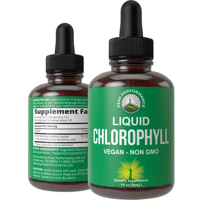 Chlorophyll Liquid Drops