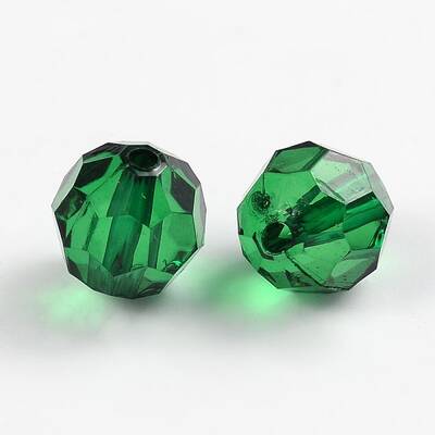 Transparent Acrylic Beads