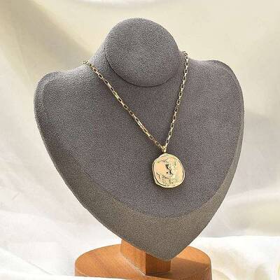 304 Stainless Steel Constellation Pendant Necklaces