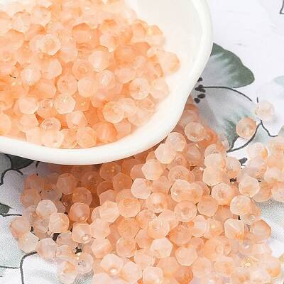 Frosted Glass Beads