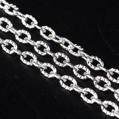 Iron Textured Cable Chains
