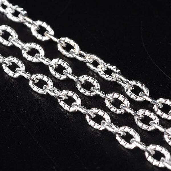 Iron Textured Cable Chains