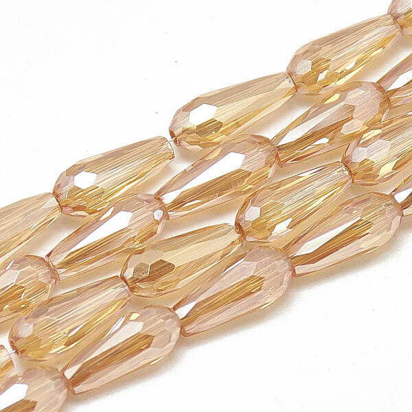 Electroplate Glass Beads Strands