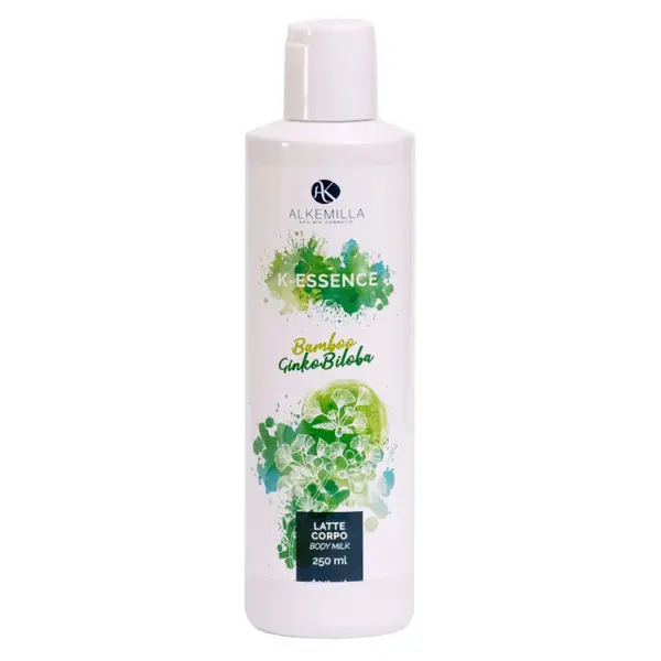 Alkemilla eco bio cosmetic K-Essence Ginko biloba and bamboo body milk (250 ml)