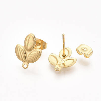 304 Stainless Steel Stud Earring Findings