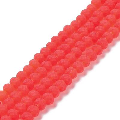 Transparent Glass Beads Strands
