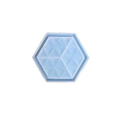 Hexagon Shape Cup Mat Silicone Molds