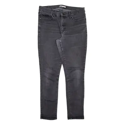 LEVI'S 311 BIG E Womens Jeans Black Slim Skinny W32 L30