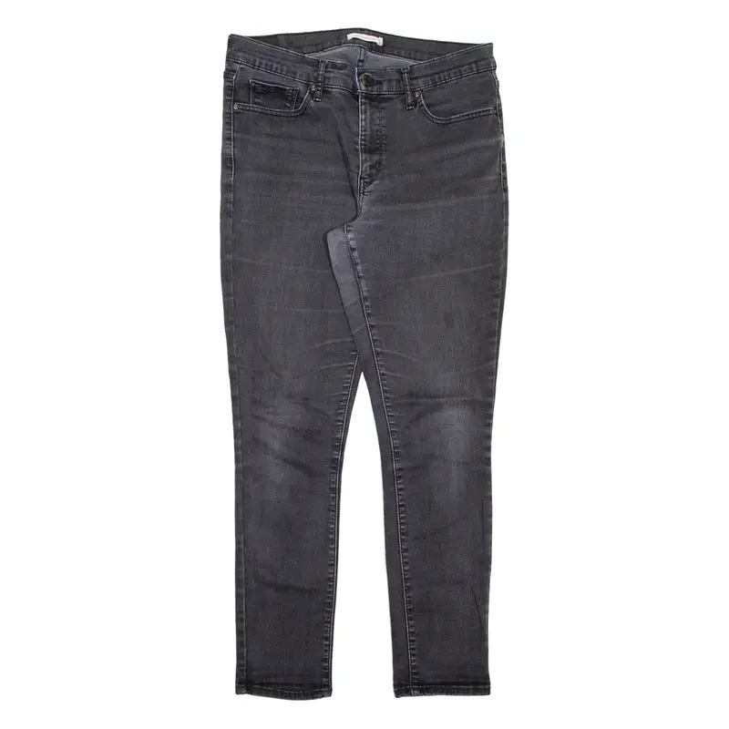 LEVI'S 311 BIG E Womens Jeans Black Slim Skinny W32 L30