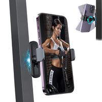 2025 Upgraded Gym Magnetic Phone Holder, 360 Adjustable, Compatible with 4.7-6.5\
