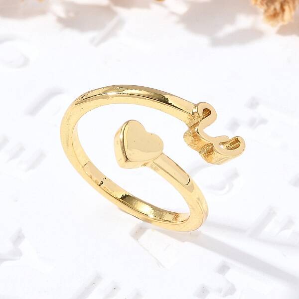 Brass Cuff Rings for Women