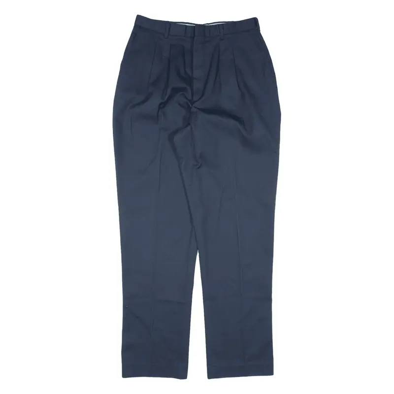Trousers Blue Regular Tapered Womens W29 L31