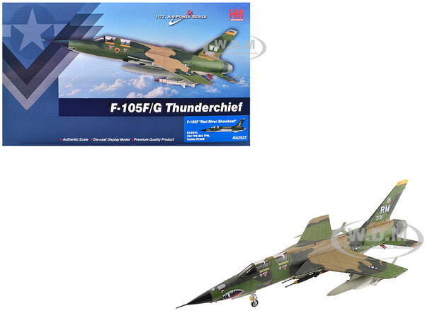 Republic F-105F Thunderchief Fighter-Bomber Aircraft \