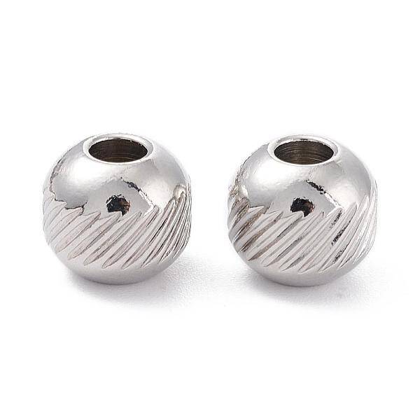 Tarnish Resistant 201 Stainless Steel Beads