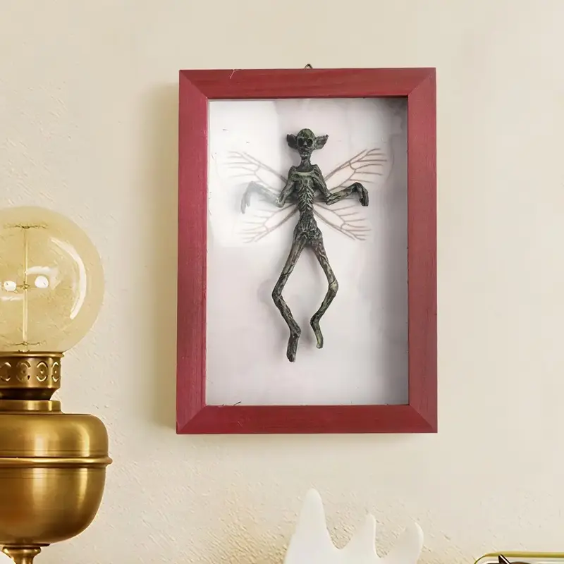 Wooden Specimen Frame Room Decor, 1 Count Creative Wall Hanging Photo Frame, Wall Decor for Home Living Room Bedroom Office S...