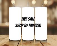 Live Sale Shop by Number 20oz Stainless Steel Tumbler Double Wall Vacuum Insulated with Splash Free Lid Reusable Straw & Clea...