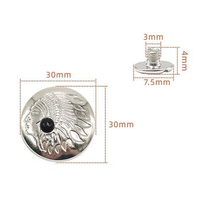 Alloy Decorative Buttons