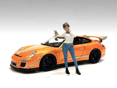 Car Meet 1 Figurine I for 1/24 Scale Models by American Diorama