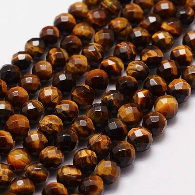 Natural Tiger Eye Beads Strands