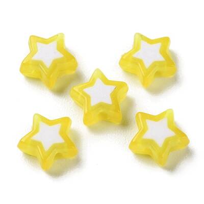 Star Acrylic Beads