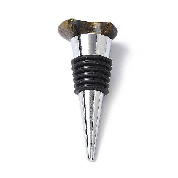 Moon Natural Tiger Eye Wine Stoppers