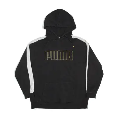 PUMA Hoodie Black Pullover Mens XL