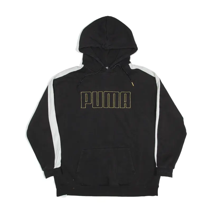 PUMA Hoodie Black Pullover Mens XL