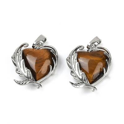 Natural Tiger Eye Pendants