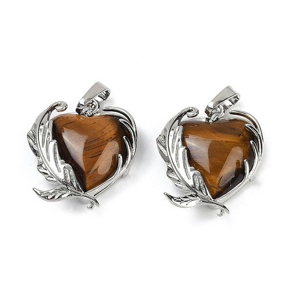 Natural Tiger Eye Pendants