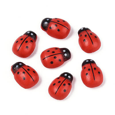 Natural Spray Painted Self-adhesive Cabochons