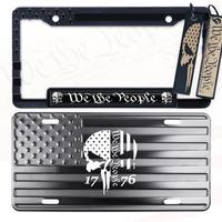 We The People License Plate, Frame & Key Tag Combo set.