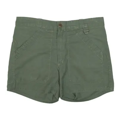 MARSUM Denim Shorts Green Regular Womens M W33