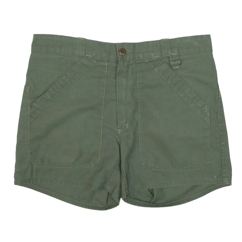 MARSUM Denim Shorts Green Regular Womens M W33