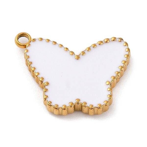 Ion Plating(IP) 304 Stainless Steel Enamel Pendants