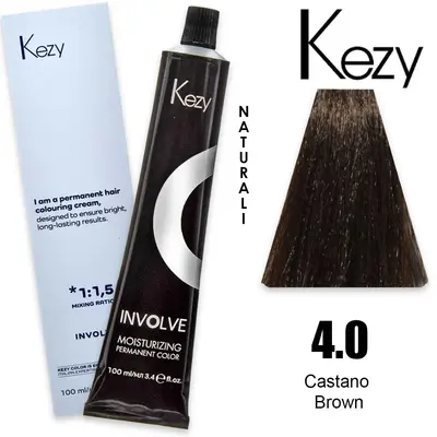 Kezy Involve Color 100 Ml Castano 4.0