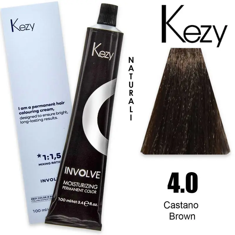 Kezy Involve Color 100 Ml Castano 4.0