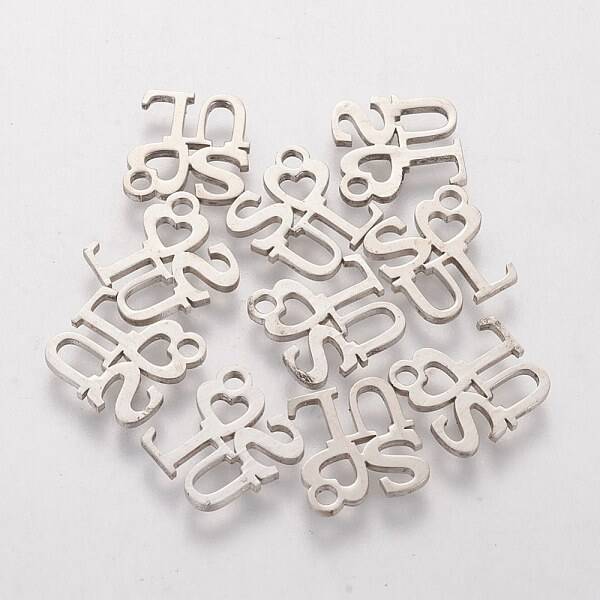 Tarnish Resistant 201 Stainless Steel Charms