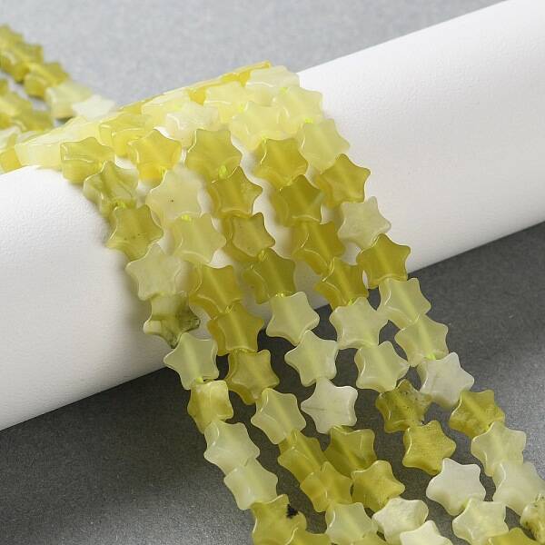 Natural Lemon Jade Beads Strands