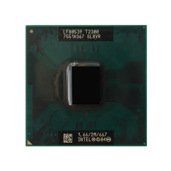418868-001 HP 1.66GHz 667MHz FSB 2MB L2 Cache Socket PGA478 Intel Core Duo T2300 Dual-Core Processor