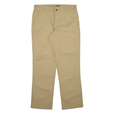CARHARTT Mens Trousers Beige Relaxed Straight W34 L32