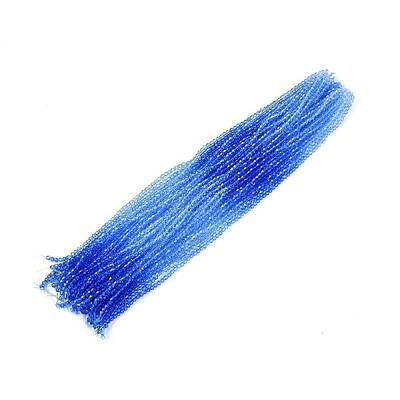 Gradient Color Baking Painted Glass Bead Strands
